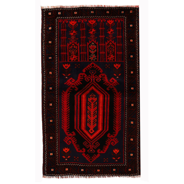 Baluchi Rug 2' 9" x 4' 8" - No. AL29203