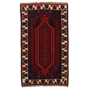 Baluchi Rug 2'7" x 4'3" - No. AL41609