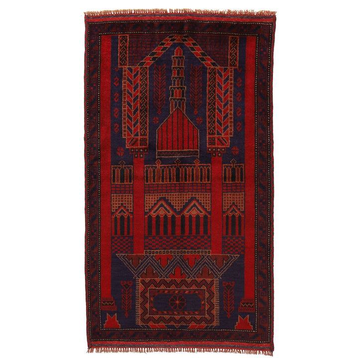 Prayer Rug 2' 9" x 4' 6" - No. AL60386