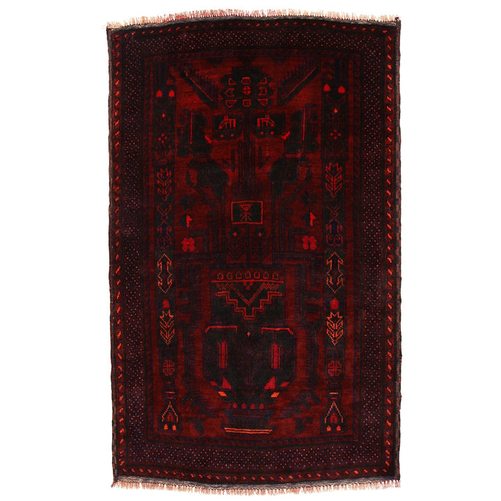 Baluchi Rug 3'3" x 5'0" - No. AL55468