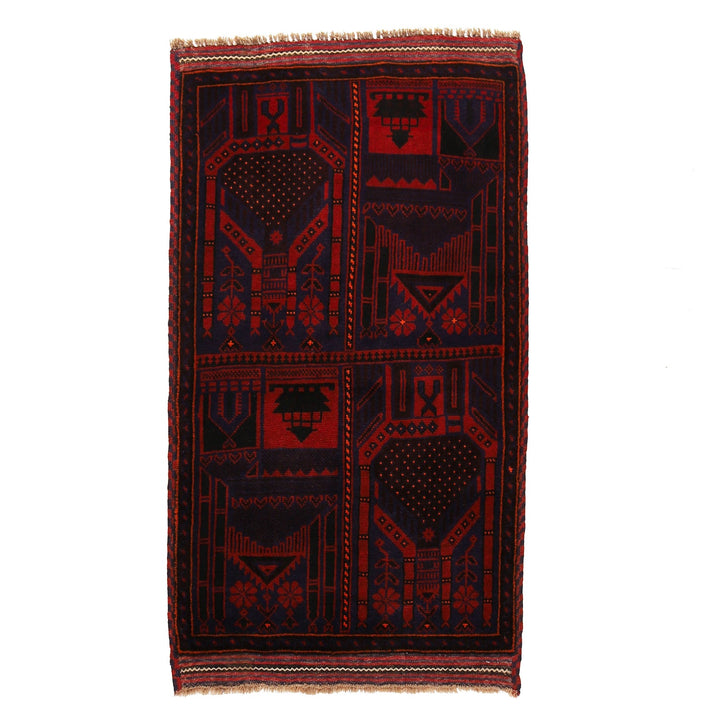 Baluchi Rug 3' 1" x 5' 0" - No. AL62184