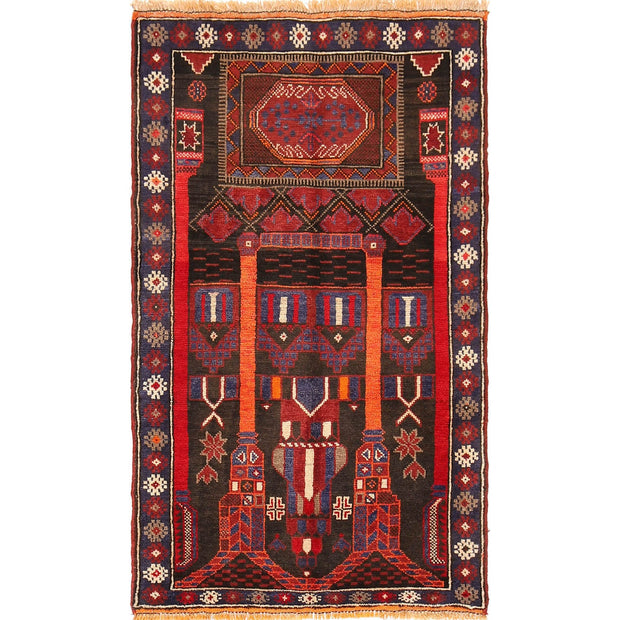Prayer Rug 2'7" x 4'5" - No. AL82167