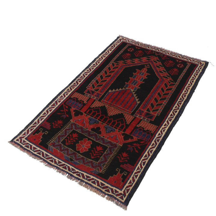 Prayer Rug 2' 8" x 4' 3" - No. AL66275