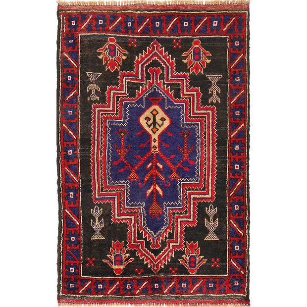 Baluchi Rug 3' 1" x 4' 5" - No. AL91801