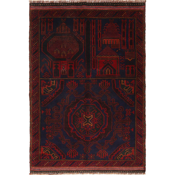 Baluchi Rug 3'3" x 4'8" - No. AL49207