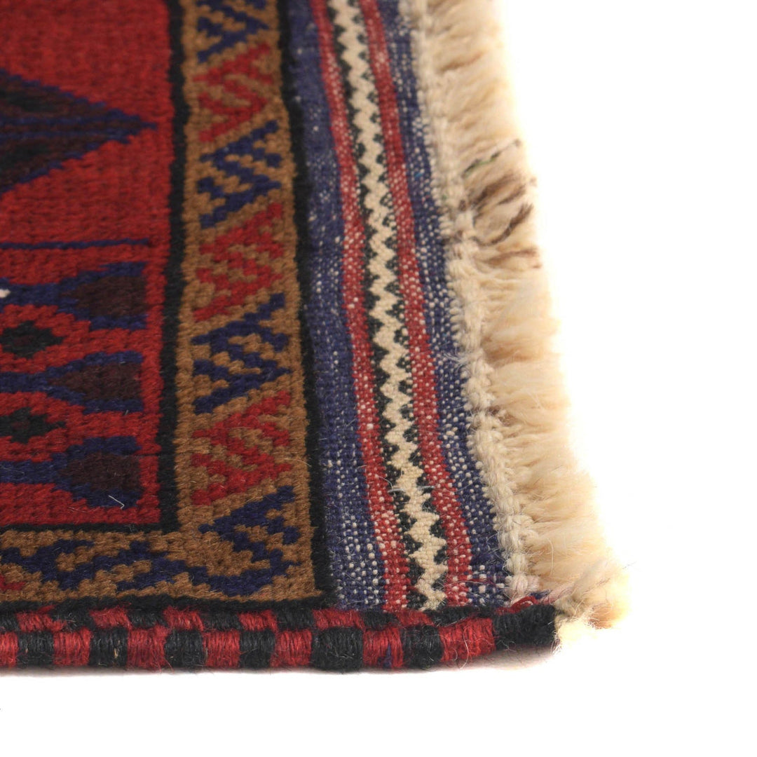 Afghan Prayer Rug 3'0" x 5'0" Hand-Knotted view