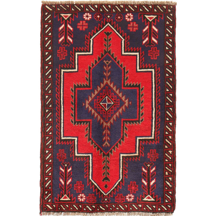 Baluchi Rug 2' 9" x 4' 4" - No. AL48721