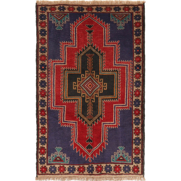 Baluchi Rug 2' 9" x 4' 5" - No. AL21926
