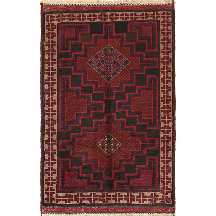 Baluchi Rug 2' 8" x 4' 1" - No. AL50214