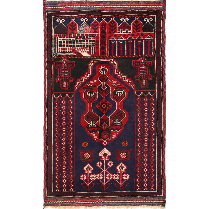 Prayer Rug 3' 0" x 5' 1" - No. AL85707