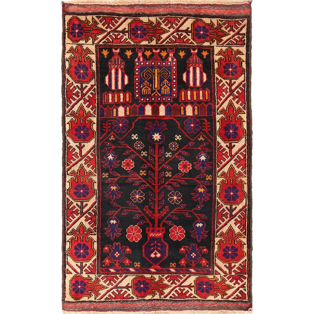 Prayer Rug 2'9" x 4'3" - No. AL12735