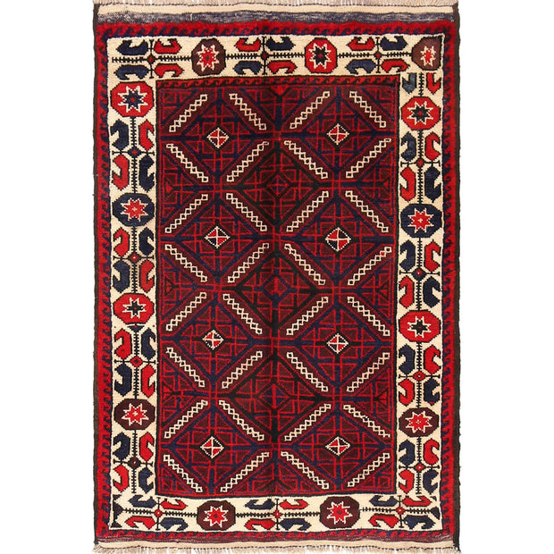 Baluchi Rug 2' 9" x 4' 0" - No. AL64185