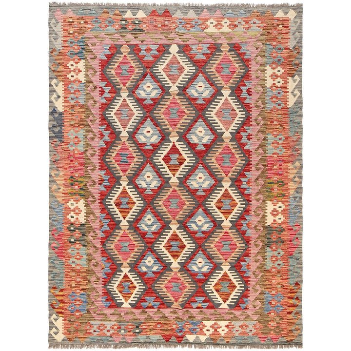 Vegetable Kilim 5' 8" x 7' 9" - No. AL14783