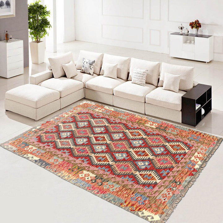 Vegetable Kilim 5' 8" x 7' 9" - No. AL14783