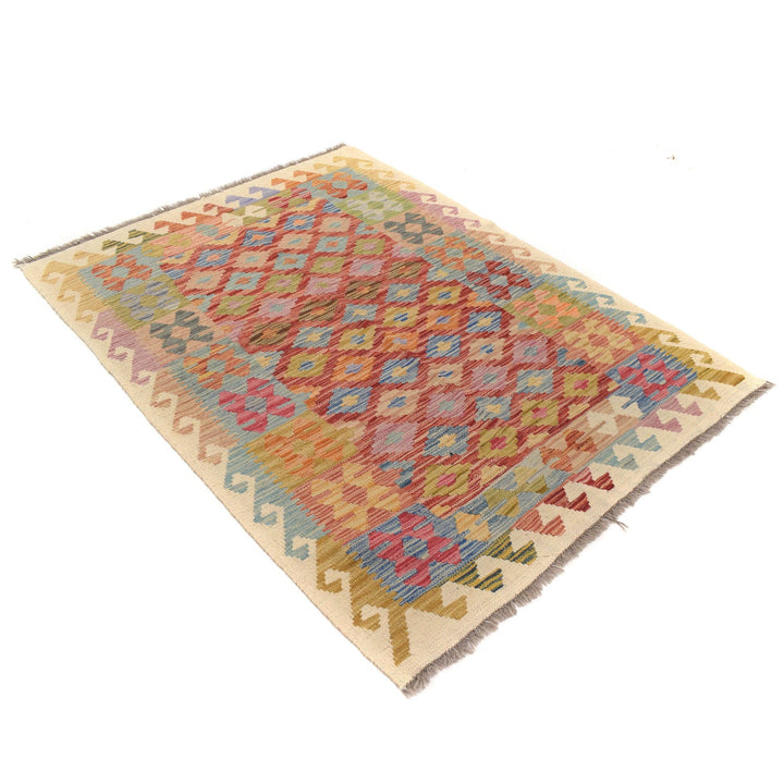 Vegetable Kilim 4' 1" x 5' 6" - No. AL49347