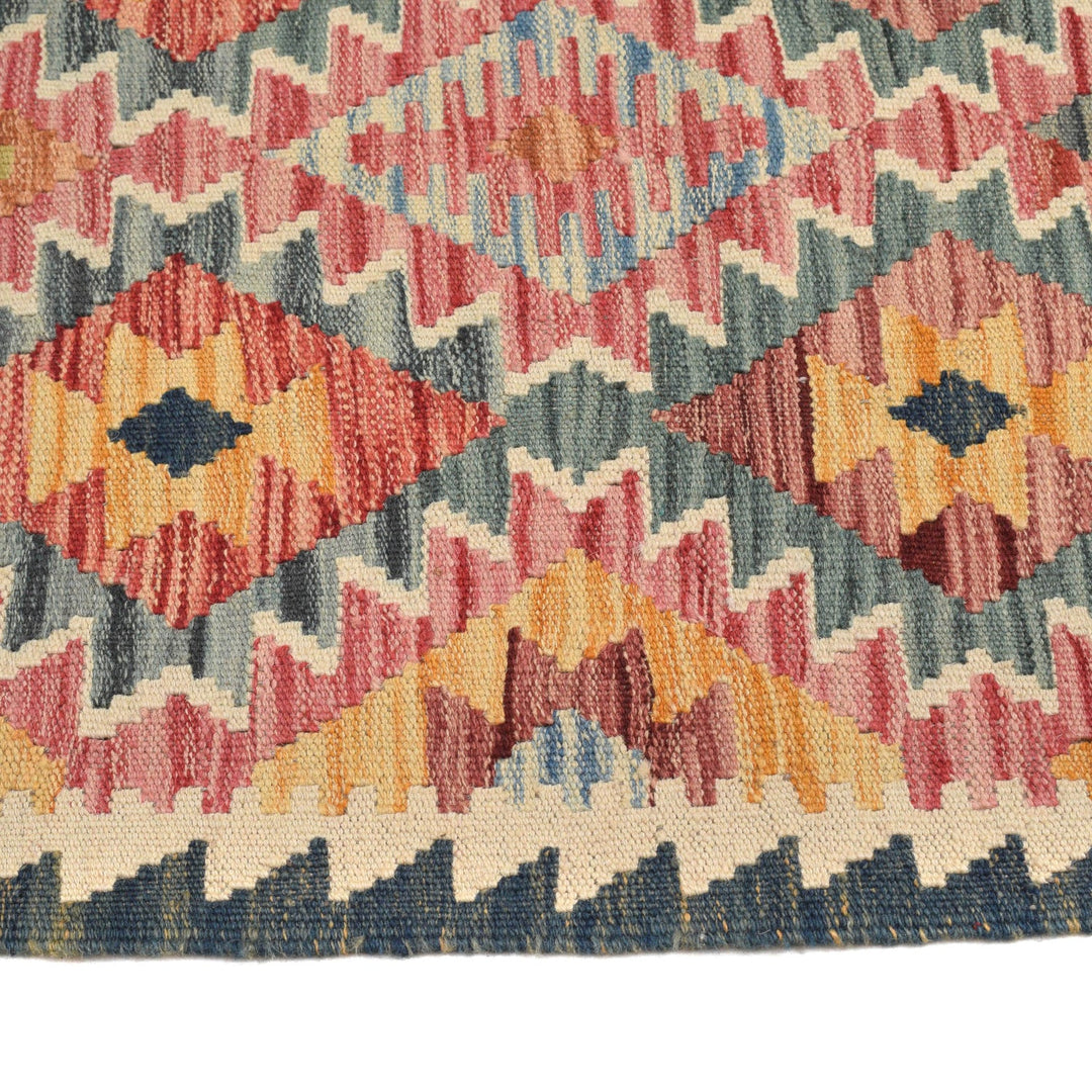 Vegetable Kilim 2' 5" x 7' 7" - No. AL14402