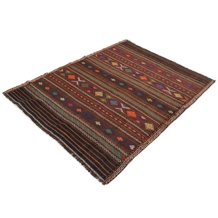 Laghari Kilim 4' 3" x 5' 4" - No. AL43275