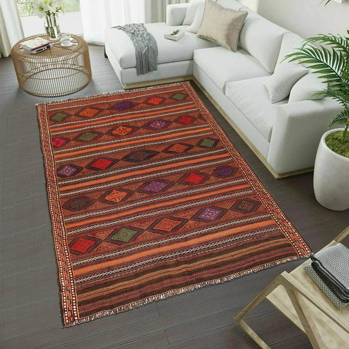 Laghari Kilim 4' 7" x 5' 9" - No. AL72562