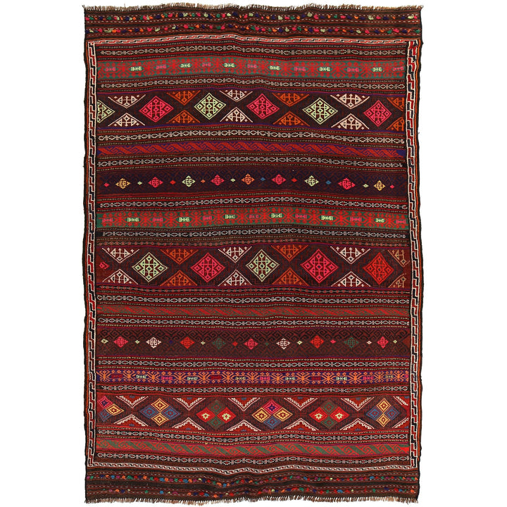 Laghari Kilim 4' 5" x 6' 9" - No. AL83391