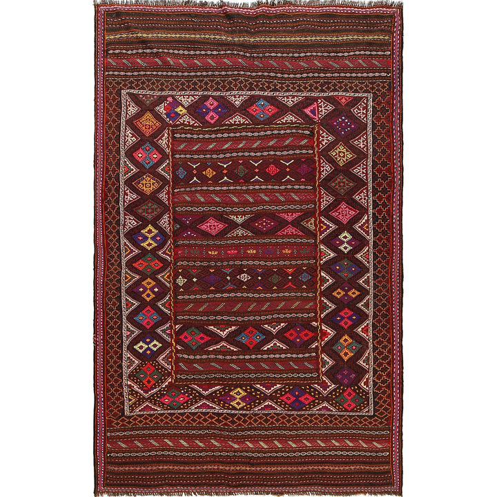 Laghari Kilim 4' 9" x 7' 6" - No. AL26674