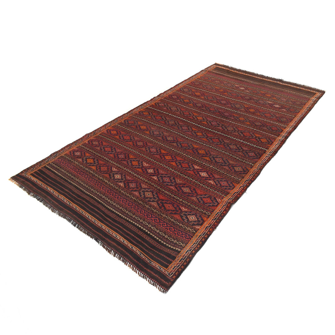 Laghari Kilim 4' 2" x 8' 3" - No. AL67678