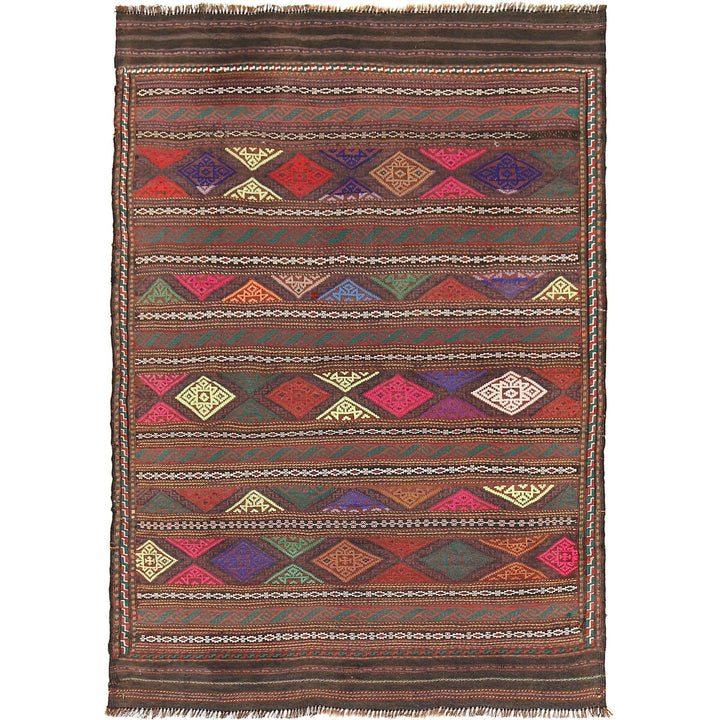 Laghari Kilim 3' 6" x 5' 1" - No. AL24713