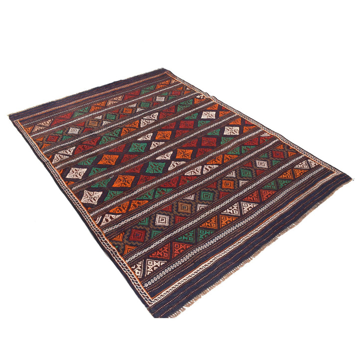 Laghari Kilim 4' 6" x 6' 4" - No. AL79979