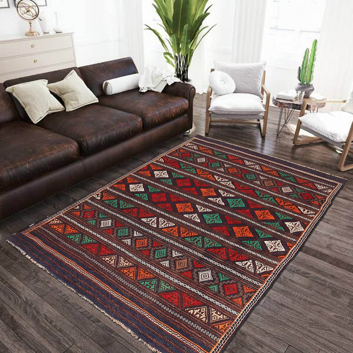 Laghari Kilim 4' 6" x 6' 4" - No. AL79979