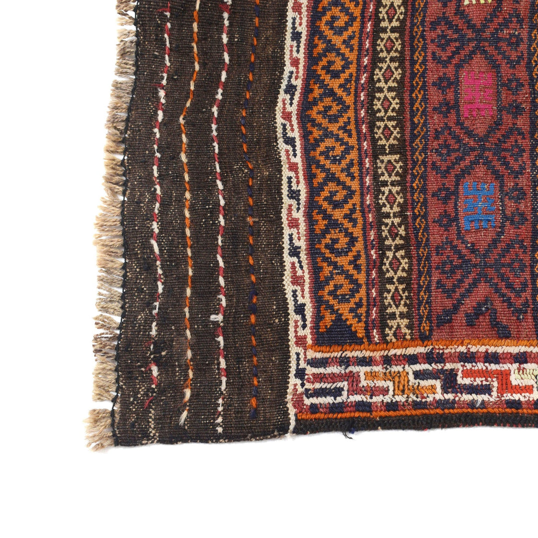 Laghari Kilim 4' 2" x 7' 5" - No. AL72295