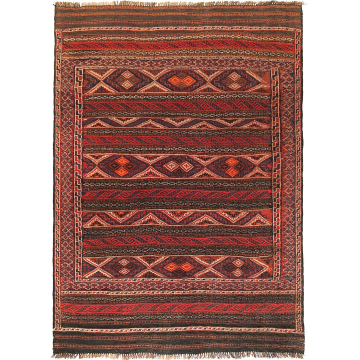 Laghari Kilim 4' 1" x 5' 6" - No. AL76629