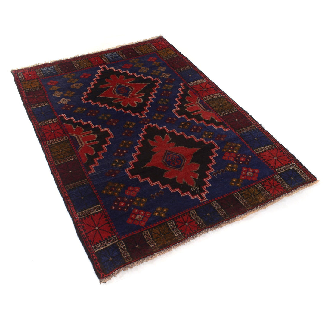 Baluchi Rug 3' 6" x 5' 3" - No. AL62191