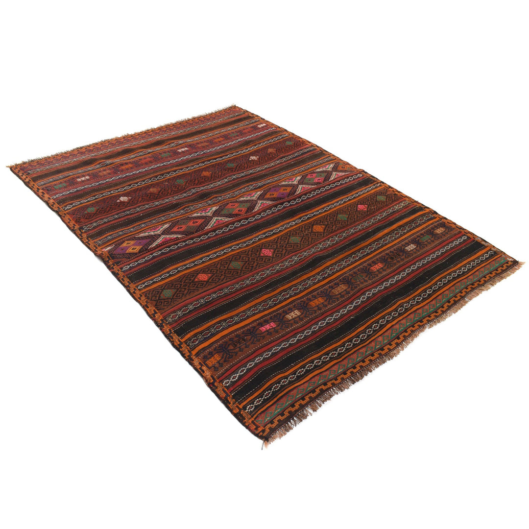 Laghari Kilim 4' 8" x 6' 3" - No. AL84514