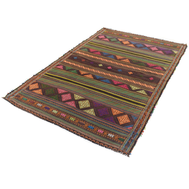 Laghari Kilim 4' 5" x 6' 9" - No. AL86373