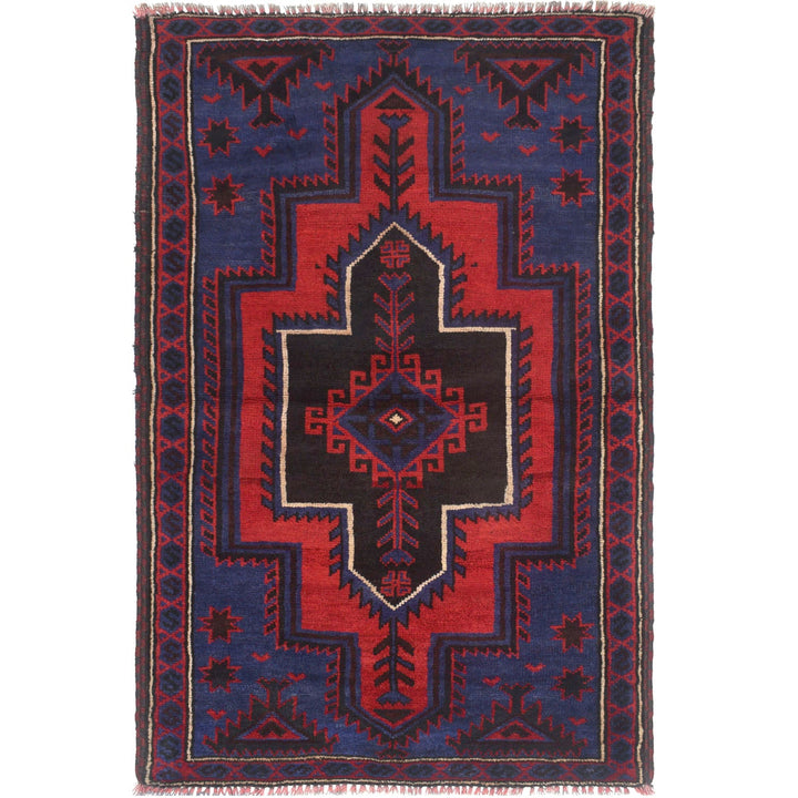 Baluchi Rug 3'1" x 5'1" - No. AL87928
