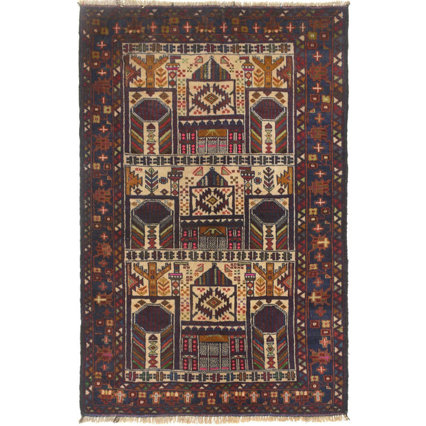 Prayer Rug 3' x 4'5" - No. AL86788