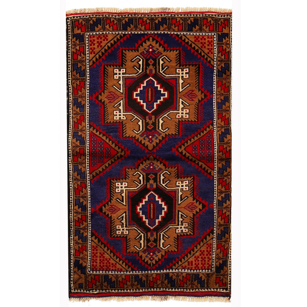 Baluchi Rug 2'6" x 4'3" - No. AL85641