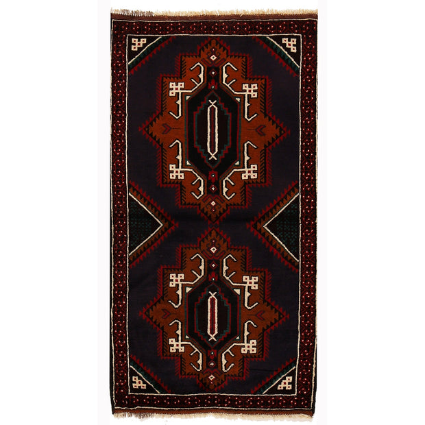 Baluchi Rug 2' 6" x 4' 7" - No. AL57208