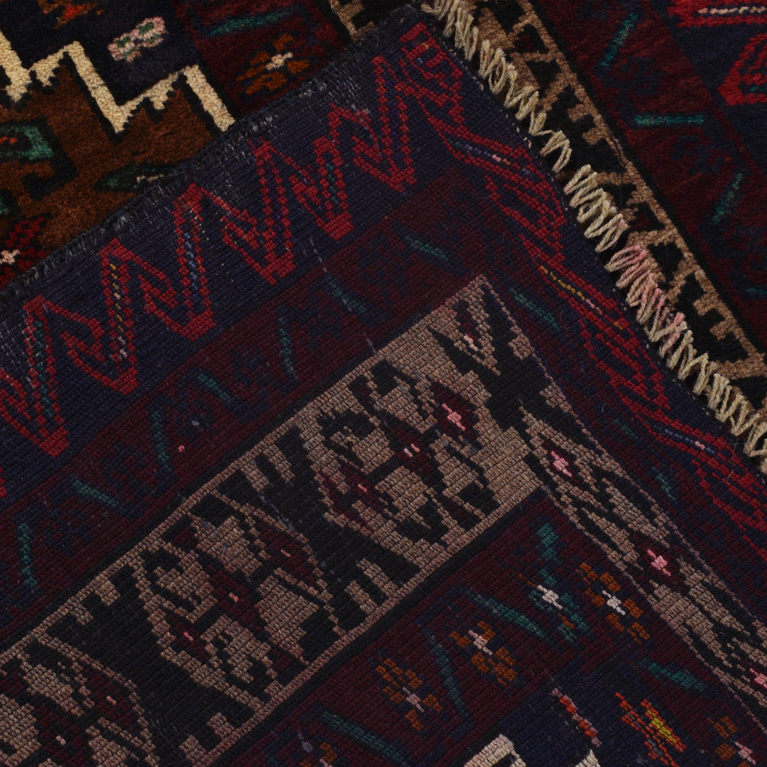 Baluchi Rug 3' 1" x 4' 8" - No. AL26545