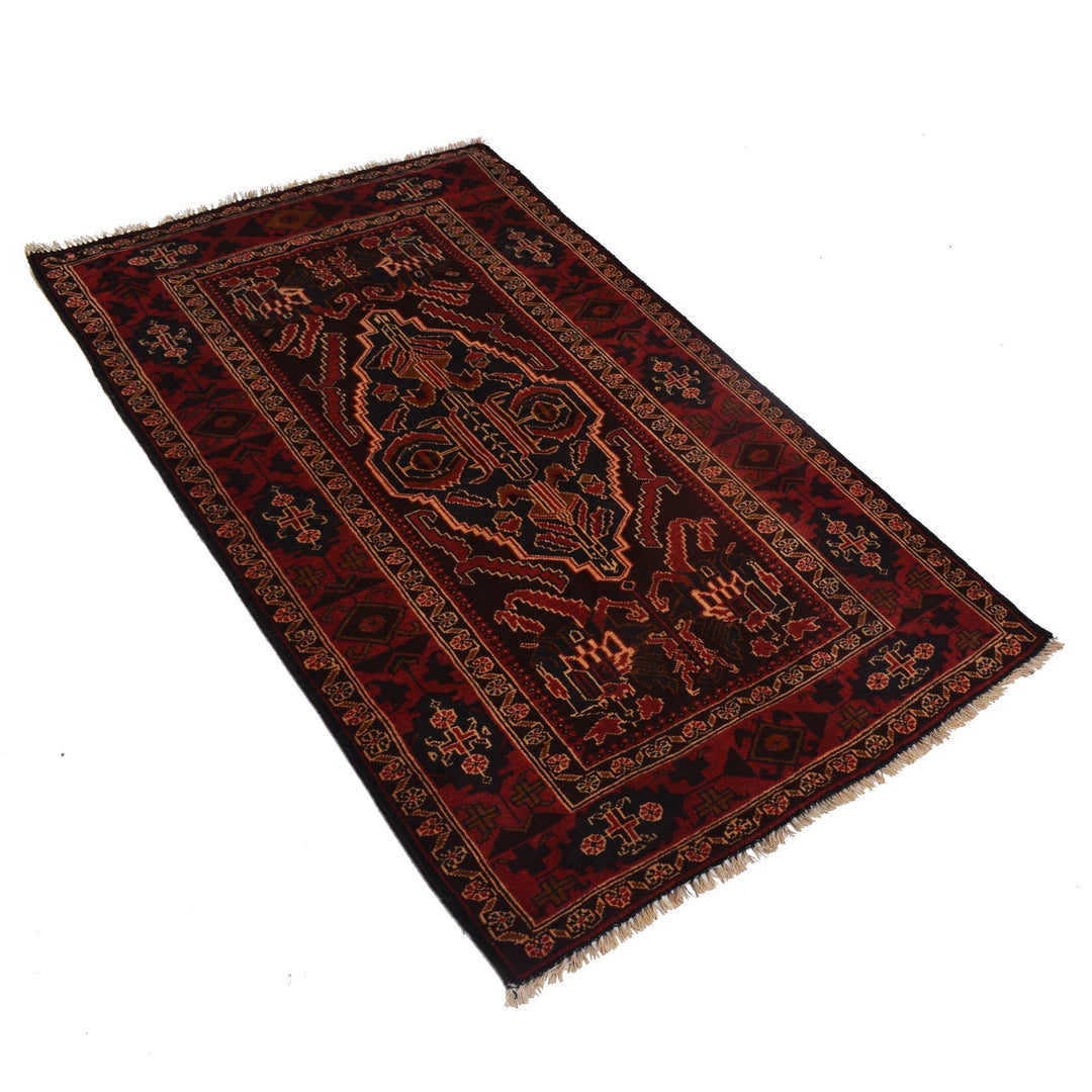 Baluchi Rug 3' 0" x 5' 0" - No. AL16363
