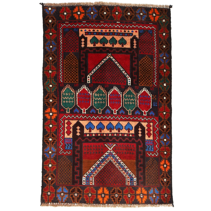 Prayer Rug 2' 8" x 4' 2" - No. AL70284