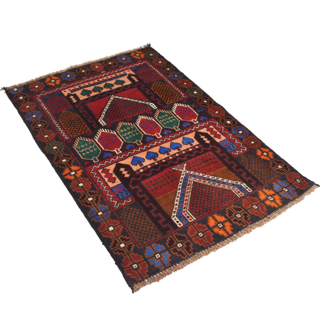Prayer Rug 2' 8" x 4' 2" - No. AL70284