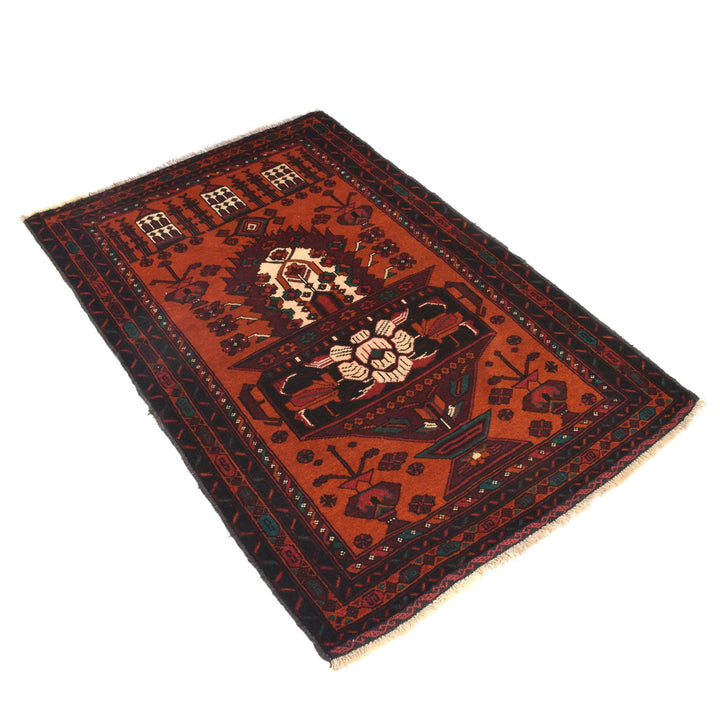 Prayer Rug 3' 0" x 4' 5" - No. AL26556
