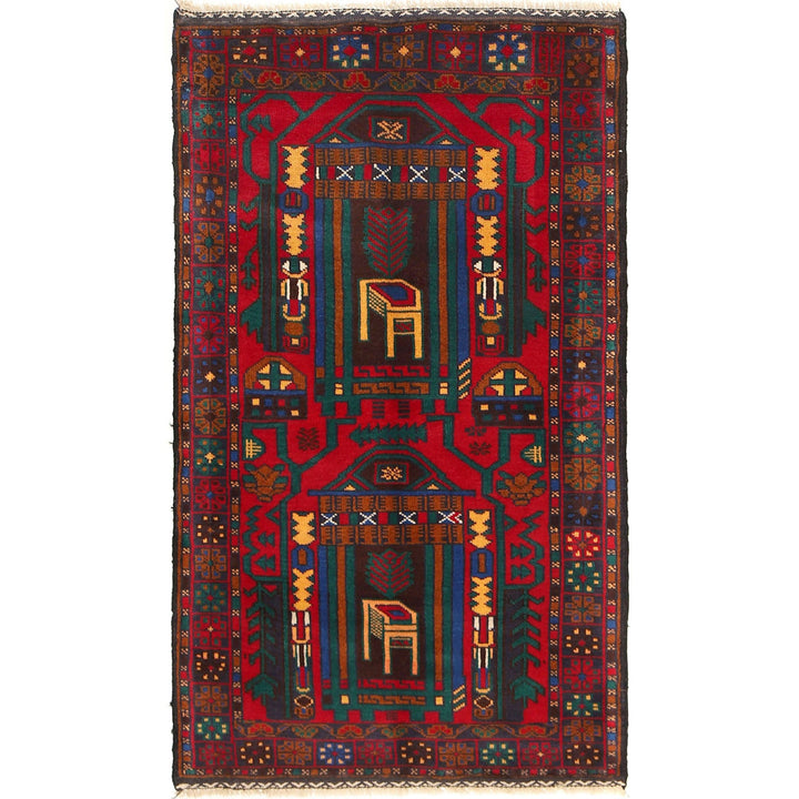 Baluchi Rug 2' 8" x 4' 7" - No. AL54808