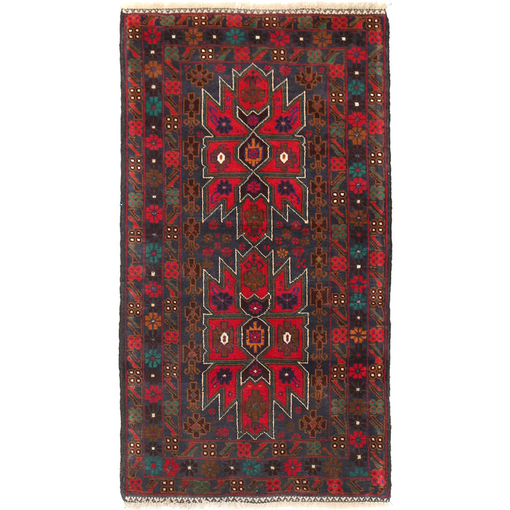 Baluchi Rug 2' 7" x 5' 0" - No. AL96208