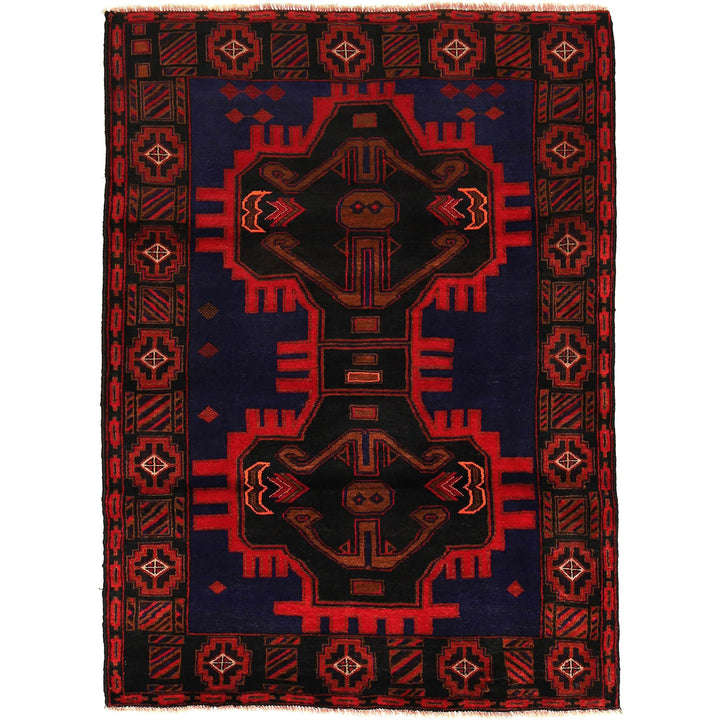 Baluchi Rug 4' 5" x 6' 1" - No. AL92393