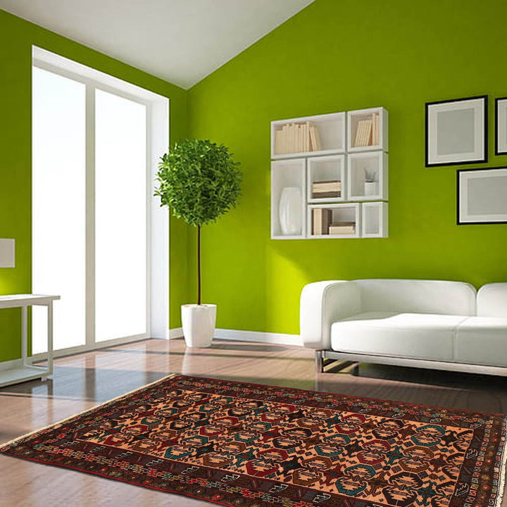 Baluchi Rug 2' 6" x 4' 4" - No. AL81218