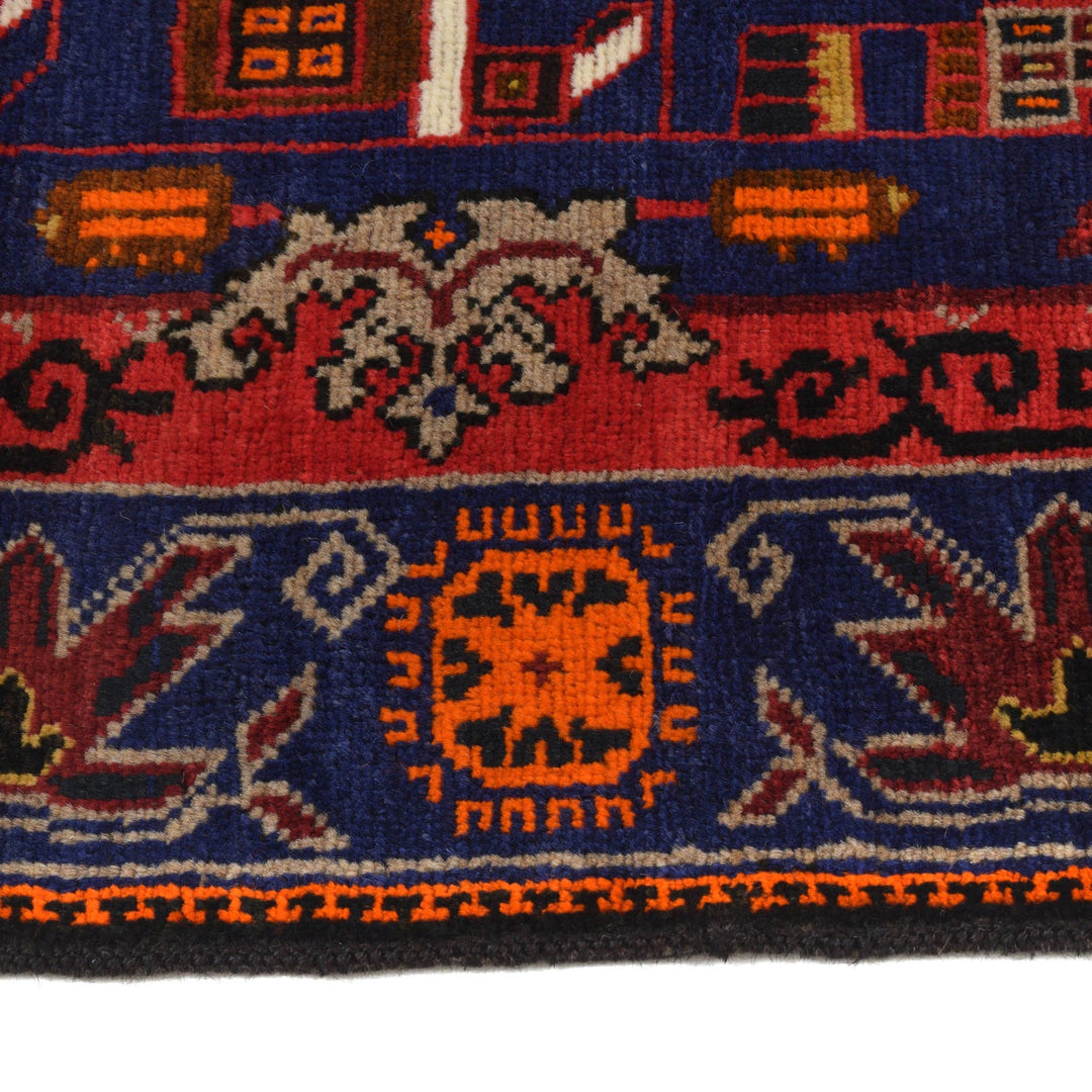 Pictorial Rug 4' 1" x 6' 9" - No. AL41706