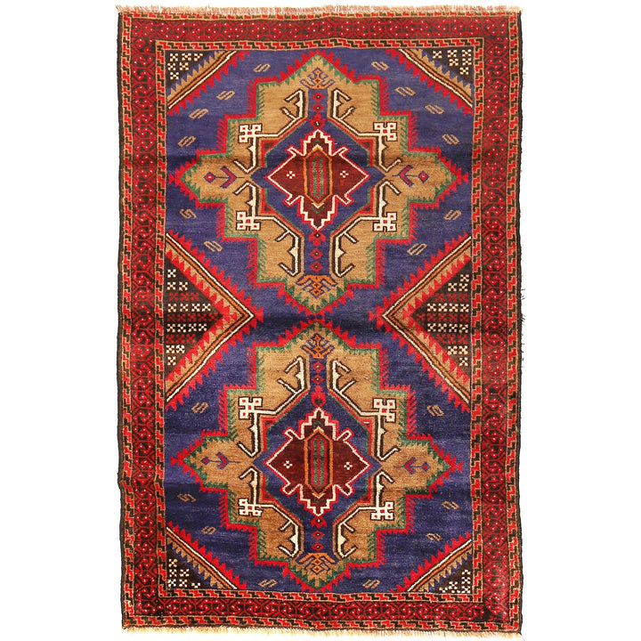 Baluchi Rug 3' 6" x 5' 9" - No. AL42373