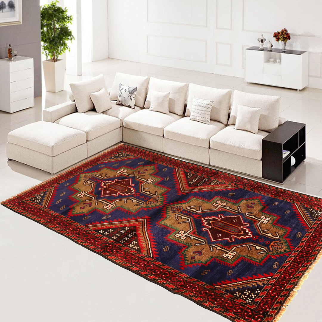 Baluchi Rug 3' 6" x 5' 9" - No. AL42373