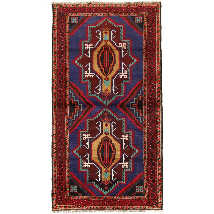 Baluchi Rug 3' 4" x 6' 1" - No. AL64763